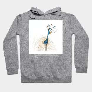 Elegance Unfurled: Peacock Hoodie